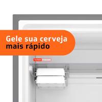 Geladeira Brastemp BRM44HK Frost Free Duplex com Compartimento Extrafrio e Fresh Zone Inox - 375L - 6