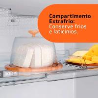 Geladeira Brastemp BRM44HK Frost Free Duplex com Compartimento Extrafrio e Fresh Zone Inox - 375L - 7