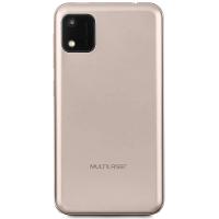 Smartphone Multilaser E 2 Lite P9147 Dourado com 32GB, 1GB de RAM, Tela 4”, Android 10, Dual Chip, Câmera 2MP, 3G, Bluetooth e Processador Quad core - 6