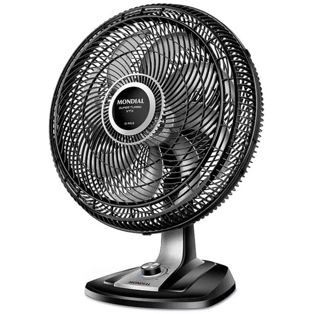 Ventilador de Mesa Mondial VTX-50-8P Preto - 50 cm - 1