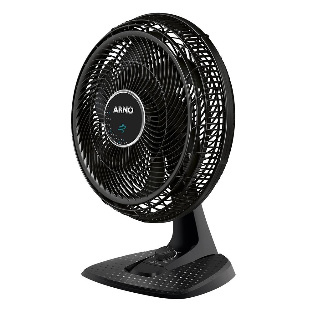 Ventilador de Mesa Arno Ultra Silence Force VD40 40cm, 6 Pás, 126W - Preto - 3