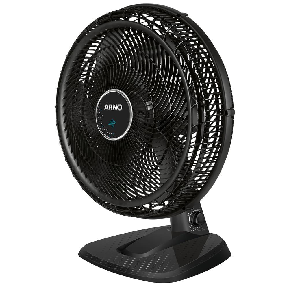 Ventilador de Mesa Arno Ultra Silence Force VD50 com 3 Velocidades, 50cm, 6 Pás - Preto - 2