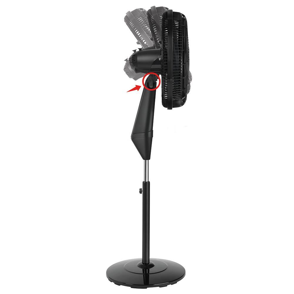 Ventilador de Coluna Arno Ultra Silence Force VD4C 40cm, 3 Velocidades, 6 Pás - Preto - 4