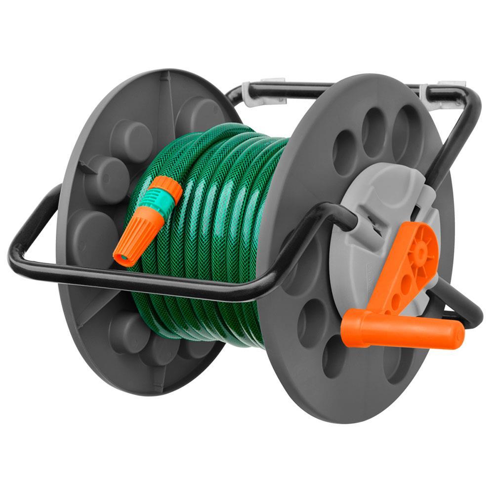 Enrolador de Mangueira Tramontina 1/2" 55 Metros Fixo Sem Rodinhas - 3