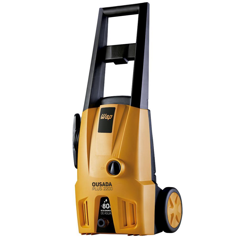 Lavadora de Alta Pressão Wap Ousada Plus 2200 com Jato de Água Leque e Concentrado, Sistema Stop Total e 1750PSI - 1500W - 2
