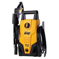 Lavadora de Alta Pressão Wap Eco Fit 2200 1500psi 1400W com Jato de Água Leque e Concentrado, Sistema Stop Total - Amarelo/Preta