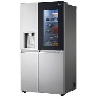Geladeira LG Frost Free 598L Side by Side Inverter GC-X257CSH Tecnologia InstaView e Uvnano Aço Escovado - 2