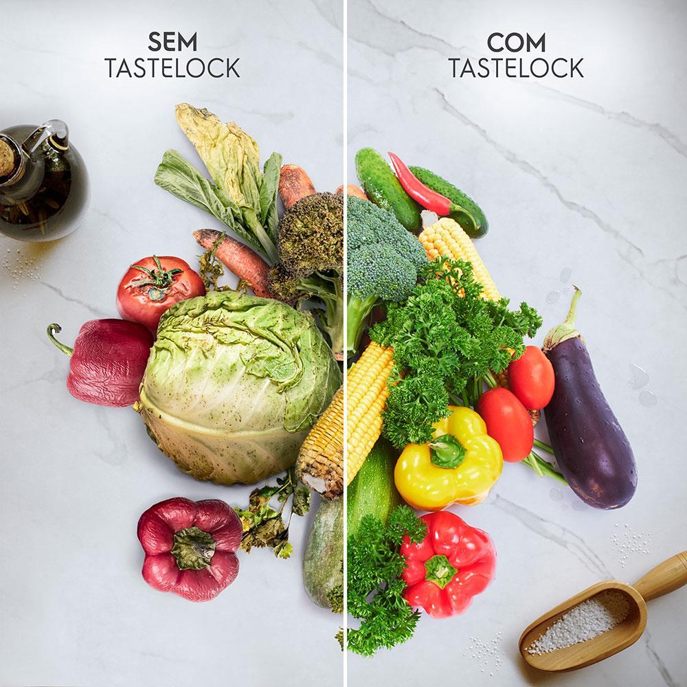 Geladeira Electrolux Multidoor Experience IQ8S Frost Free com Tecnologia Inverter e FlexiSpace 581 L – Inox - 7