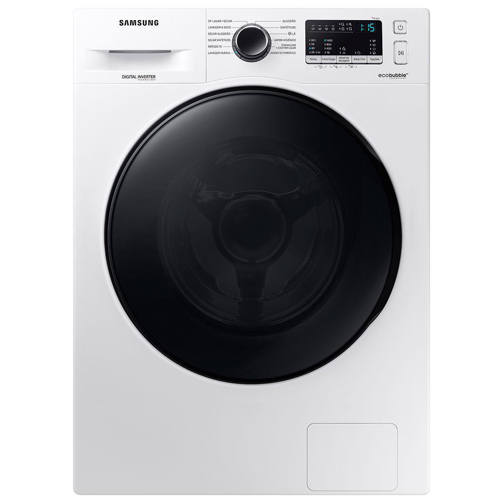 Lava e Seca Samsung WD11A 3 em 1 Branca com Ecobubble e Lavagem a Seco WD11A4453BW – 11 kg - 1