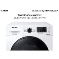 Lava e Seca Samsung WD11A 3 em 1 Branca com Ecobubble e Lavagem a Seco WD11A4453BW – 11 kg - 6