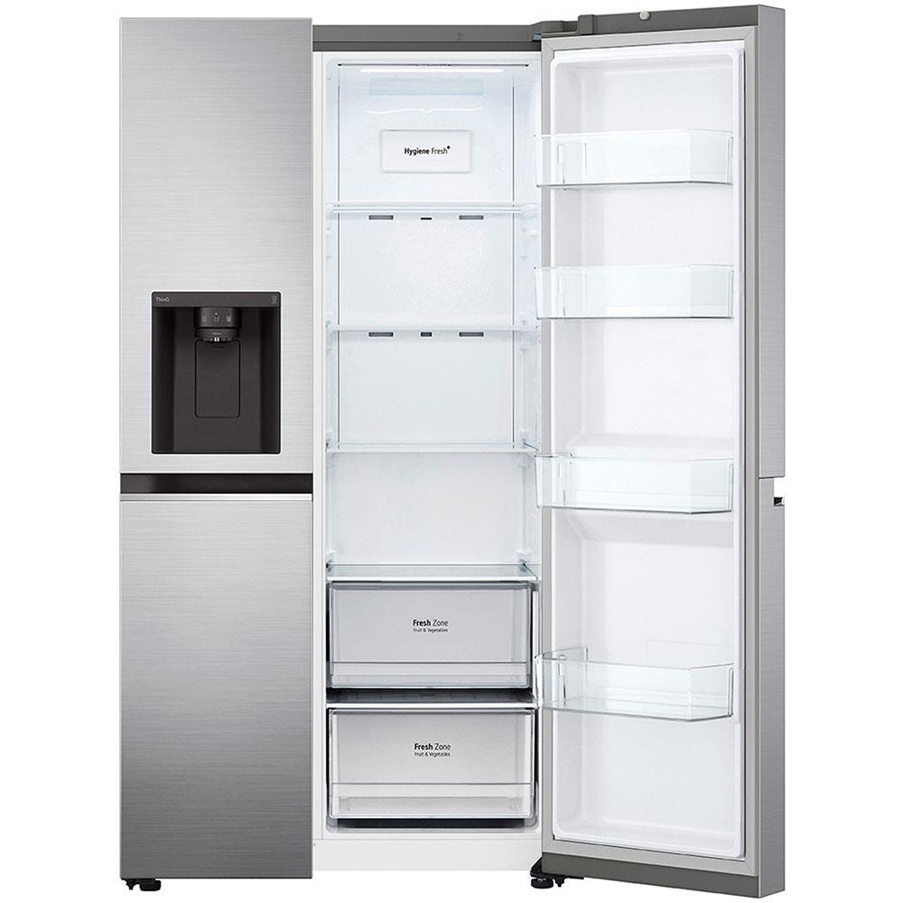 Geladeira LG Side by Side Inverter GC-L257SLP Frost Free com Tecnologia UVnano, ThinQ Aço Escovado - 611L - 4