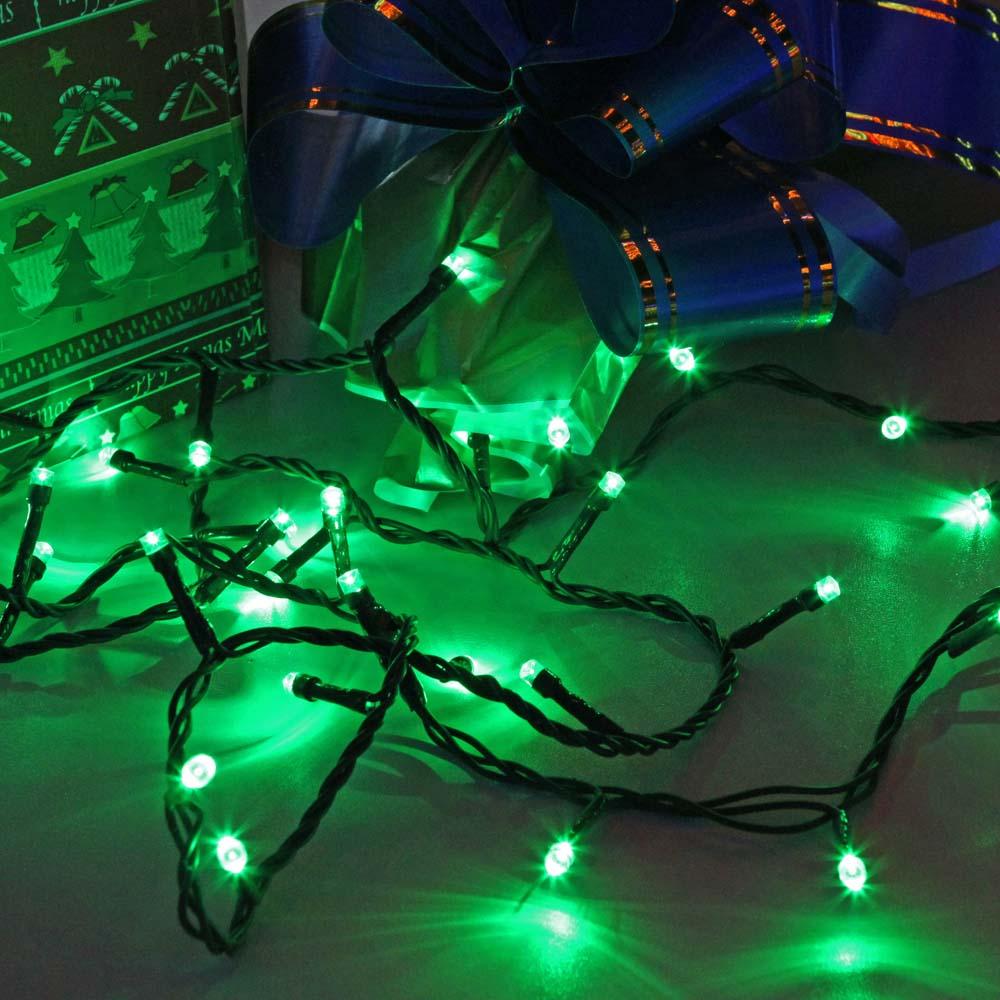 Cordão Luminoso Taschibra 14010139.06 Alto Brilho com 96 Leds e 8 Funções Verde - 220 V - 1