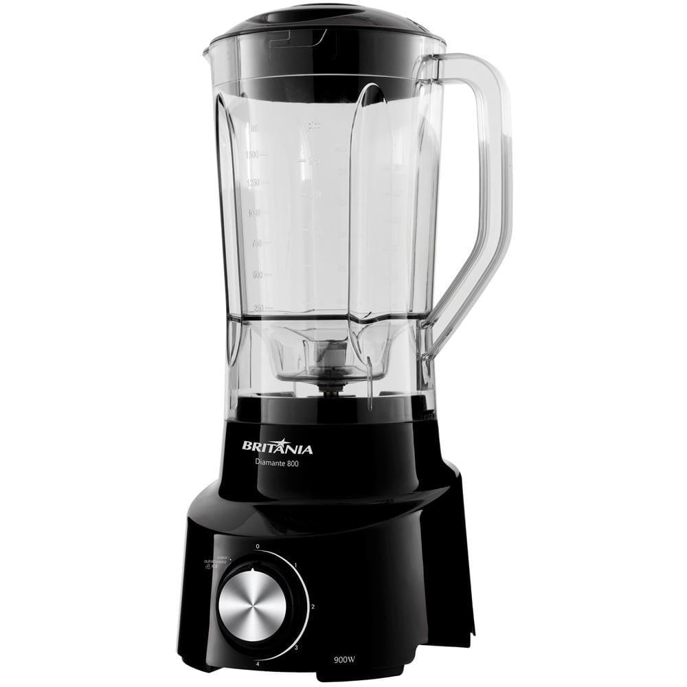 Liquidificador Britânia Diamante 800 com Função Ice, Função Pulsar, 1050W e 4 Velocidades - Preto - 9