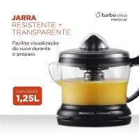 Espremedor de Frutas Mondial Premium E-02 - Preto - 2