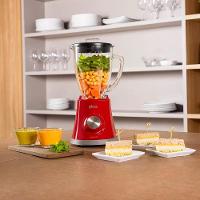 Liquidificador Oster Super Chef RR8 Vermelho com Copo de Vidro 750W e 8 Velocidades - 6