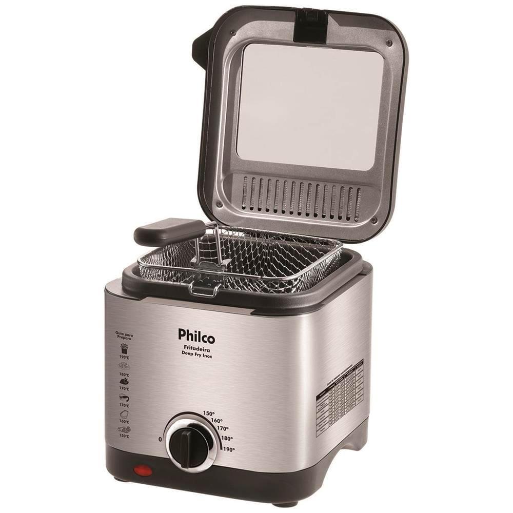 Fritadeira com Óleo Philco Deep Fry 1,8L - Inox - 5