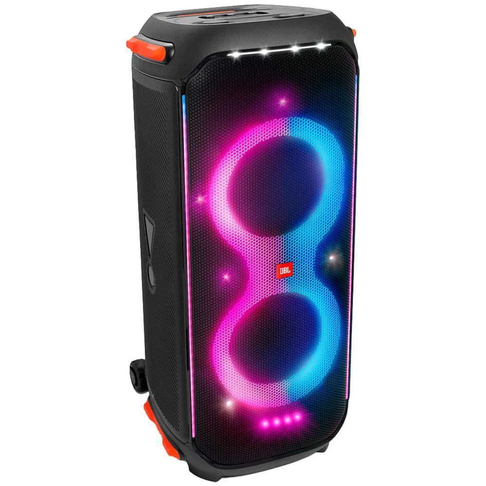 Caixa de Som Portátil JBL PartyBox 710 com Bluetooth, Luzes LED e À Prova de Respingos - 800W RMS - 1