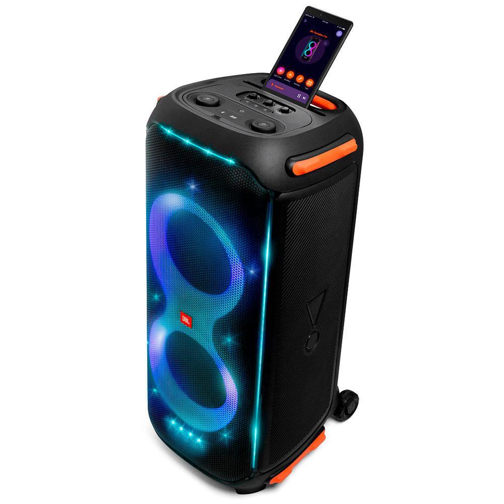 Caixa de Som Portátil JBL PartyBox 710 com Bluetooth, Luzes LED e À Prova de Respingos - 800W RMS - 5