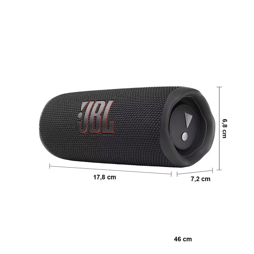 Caixa de Som Portátil JBL Flip 6 com Bluetooth e À Prova D`água – Preto - 9