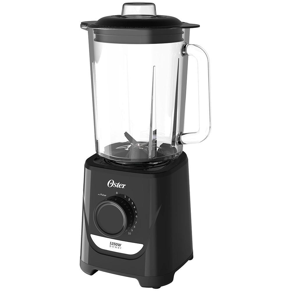 Liquidificador Oster OLIQ520 Preto com Copo de Vidro, 1250W e 10 Velocidades - 4