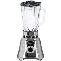 Liquidificador Oster New Osterizer Clássico BLST4655 Prata com Copo de Vidro, 700W e 3 Velocidades - 1