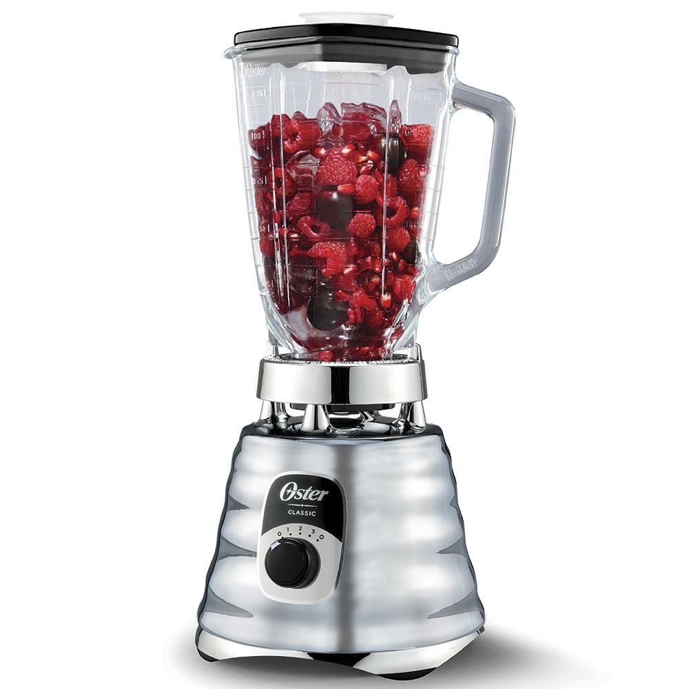 Liquidificador Oster New Osterizer Clássico BLST4655 Prata com Copo de Vidro, 700W e 3 Velocidades - 3