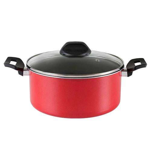 Caçarola Brinox Garlic 7001/361 Vermelho - 24 cm