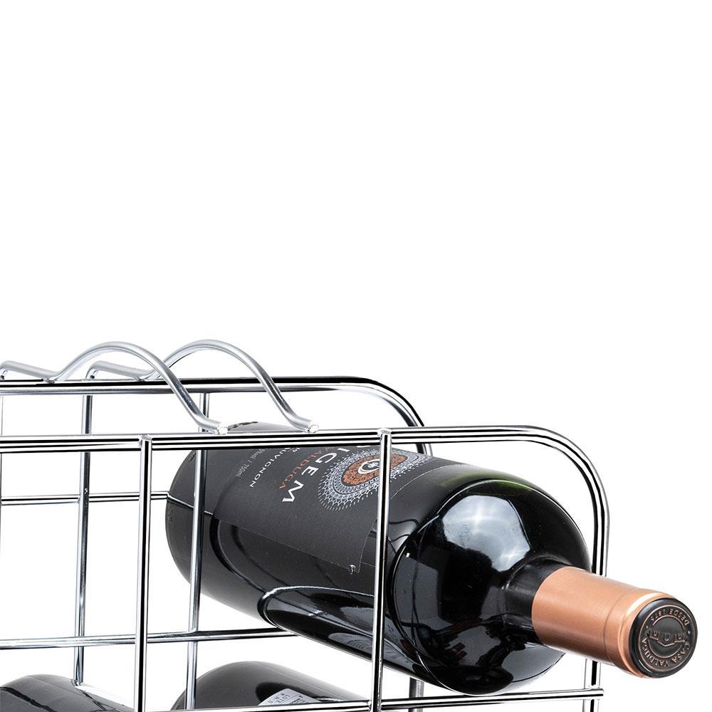 Adega Utimil para 12 Garrafas em Aço Cromado - 4