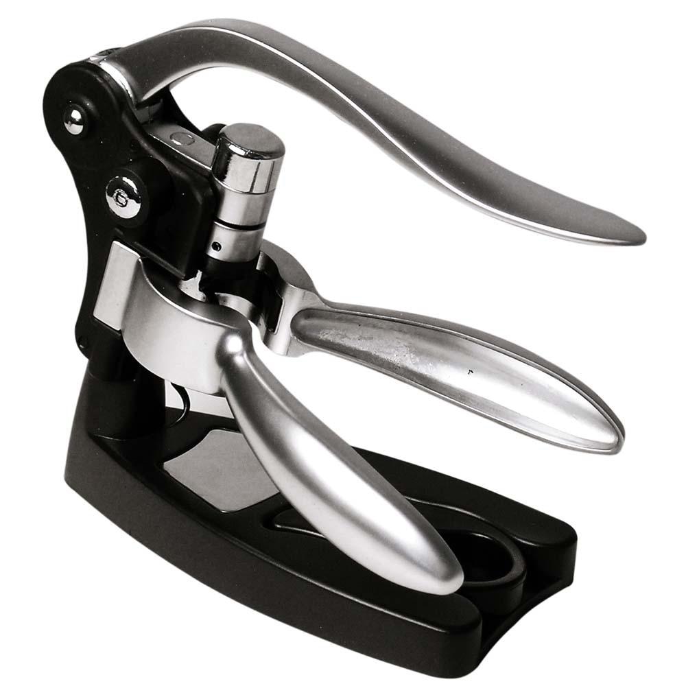 Saca-rolhas com Base Dynasty Bar 12695 - Preto/Metálico - 1