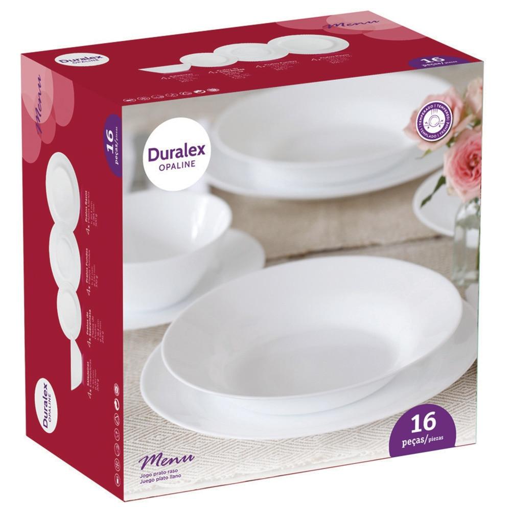 Aparelho de Jantar Duralex Menu – 16 Peças - 7