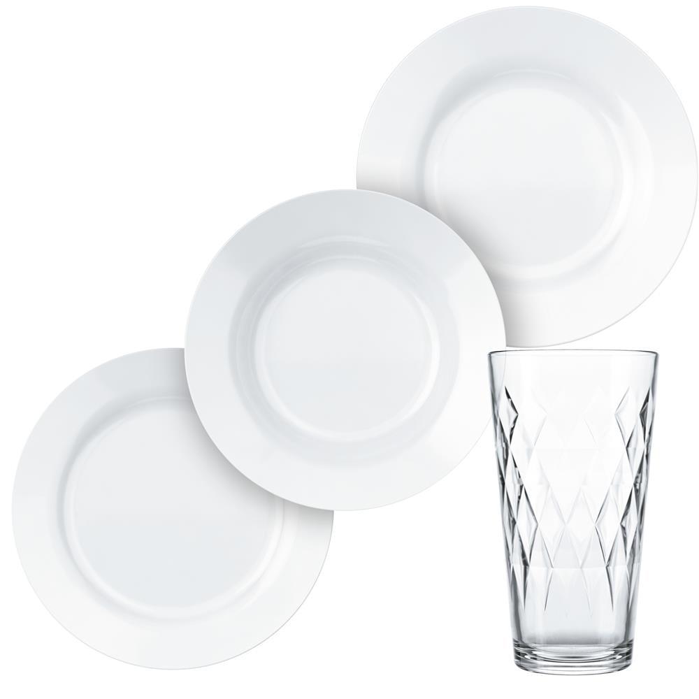 Aparelho de Jantar Duralex Opaline – 16 Peças - 1