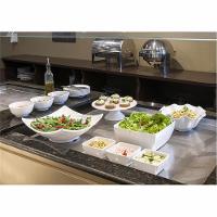 Saladeira Haus Concept Melamina Flower 28 cm - Branco - 2