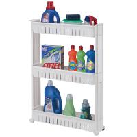 Prateleira Multiuso em Plástico Arthi com Rodízios – 77,5 cm - 2