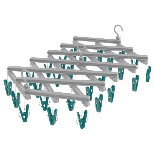 Mini Varal Extensível FlashLimp LAV3802 com 29 Prendedores em Plástico