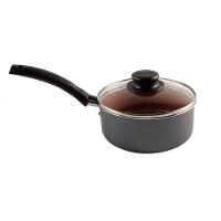 Conjunto de Panelas 10 Peças Tramontina Turim com Revestimento Antiaderente Starflon T1, Tampas de Vidro e Cabos de Baquelite – Bronze/Grafite - 5