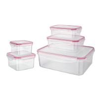 Conjunto de Potes Herméticos Euro Home PLA3604-VM em Plástico – 5 Peças - 2