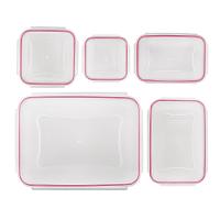 Conjunto de Potes Herméticos Euro Home PLA3604-VM em Plástico – 5 Peças - 3