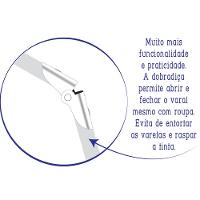 Varal de Chão com Abas Utimil Mod Standard em Aço - 3