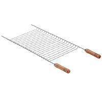 Grelha Simples para Carne Utimil Grande em Aço Cromado - 1