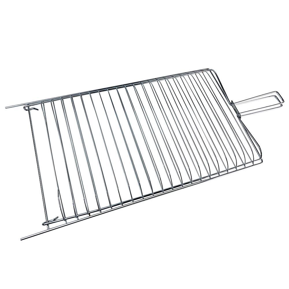 Grelha Dupla para Peixe Utimil Grande em Aço Cromado - 2