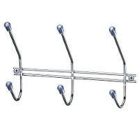 Cabideiro Social em Aço cromado Utimil com 3 Ganchos – 19,7 cm - 1