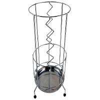 Porta Guarda-chuva em Aço Cromado, Inox e PVC Utimil Redondo – 64 cm - 3