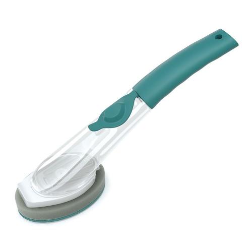 Conjunto Esponja e Escova com Dispenser FlashLimp – Verde