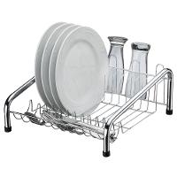 Escorredor de Louças para 12 Pratos Utimil em Aço Cromado - 1