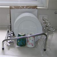 Escorredor de Louças para 12 Pratos Utimil em Aço Cromado - 2