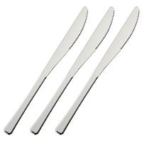 Conjunto de Facas para Mesa Euro Home Chanfrado Inox - 3 Peças - 1