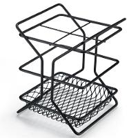 Porta Talheres Arthi Linha Black 2509 em Aço Carbono - 1