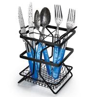 Porta Talheres Arthi Linha Black 2509 em Aço Carbono - 2