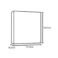 Cômoda Bartira Versatti com 9 Gavetas e Nicho - 4