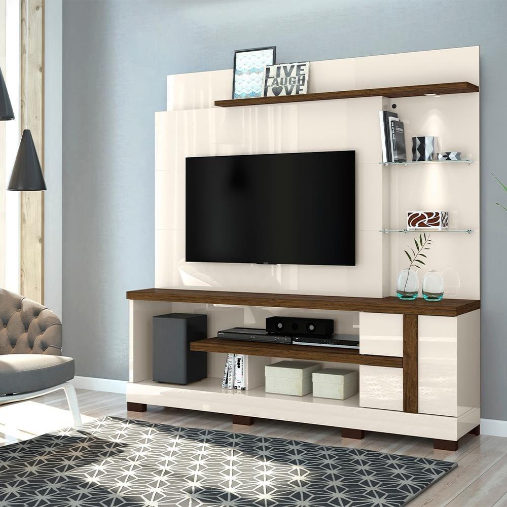Estante Home Madetec Alan com 181,5 cm de Largura, Ideal para TV de Até 55” - 10